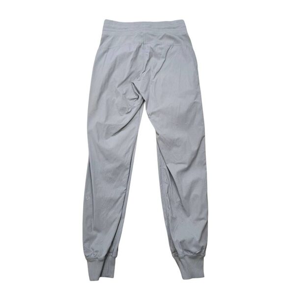 Lululemon Dance Studio Mid-Rise Jogger Pants Women's Size 4 Gray Drawstring - Picture 5 of 8
